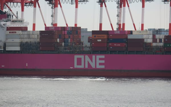 海運大手3社が共同出資するONEもサンクトペテルブルクといったロシア向けの予約を停止している
