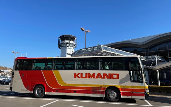 熊野御坊南海バスが運行する空港リムジンバス
