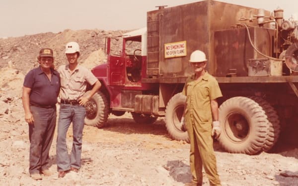 アラバマ州の石炭企業ドラモンドの現場で（左から２人目が筆者）