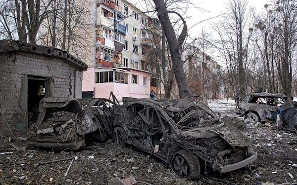 ロシア軍の侵略でウクライナの市民生活は破壊された＝ロイター