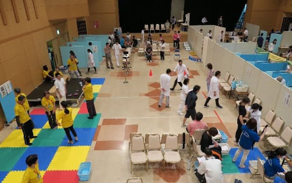 弘前大学ＣＯＩが青森県弘前市の岩木地区で毎年実施する大規模住民健診
