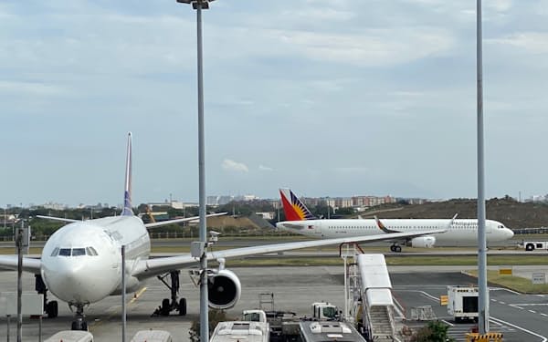 増便はフィリピン航空の業績改善にも重要だ（マニラのニノイ・アキノ国際空港）