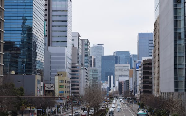緊急輸送道路の桜通(名古屋市)