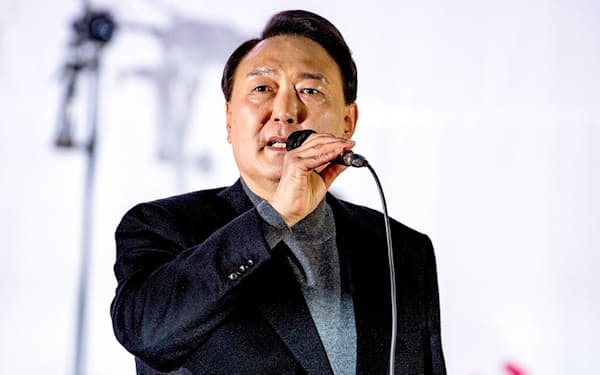 尹錫悦保守系野党「国民の力」の尹錫悦候補