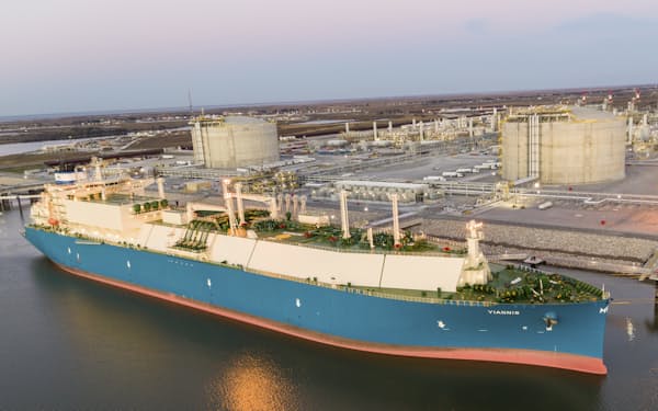 米南部ルイジアナ州の液化天然ガス（LNG）プラント「カルカシューパス」