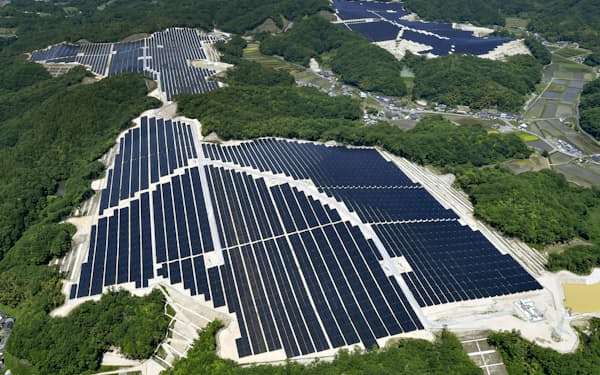 太陽光発電の導入拡大で出力制御が起きやすくなっている＝共同