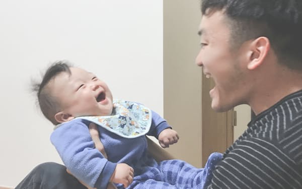 改正育児・介護休業法の施行で2022年以降、男性の産休・育休が進みそうだ(技研製作所提供)