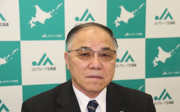 JA北海道中央会の小野寺俊幸会長は「世界の穀物相場が高騰し、間接的に我が国にも影響が及ぶ」と話した