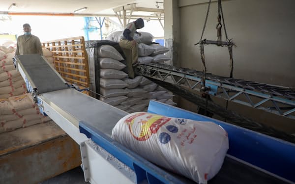 レバノンはウクライナが最大の小麦輸入元（ベイルート市内）＝ロイター