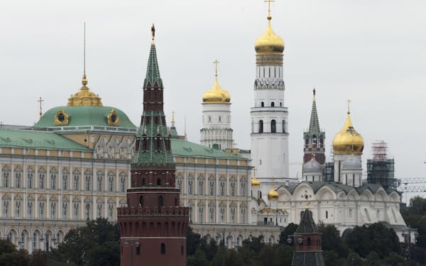 FILE - The Kremlin in Moscow, Sept. 29, 2017.  The elite Russian state hackers behind last year's massive SolarWinds cyberespionage campaign hardly eased up this year, managing plenty of infiltrations of U.S. and allied government agencies and foreign policy think tanks with consummate craft and stealth, a leading cybersecurity firm reported Monday. (AP Photo/Ivan Sekretarev, File)