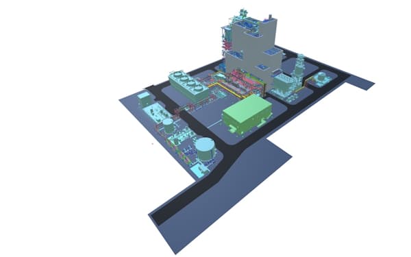 大洲バイオマス発電所のイメージ