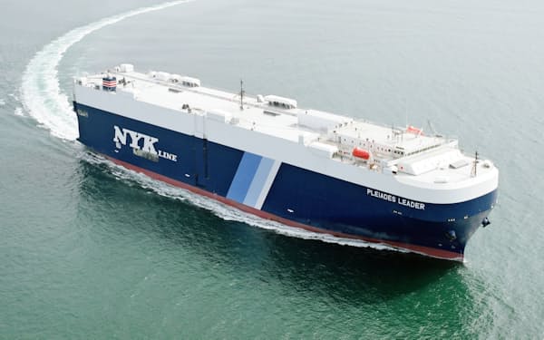 日本郵船は自動車船などでアンモニア燃料の導入を進める計画だ