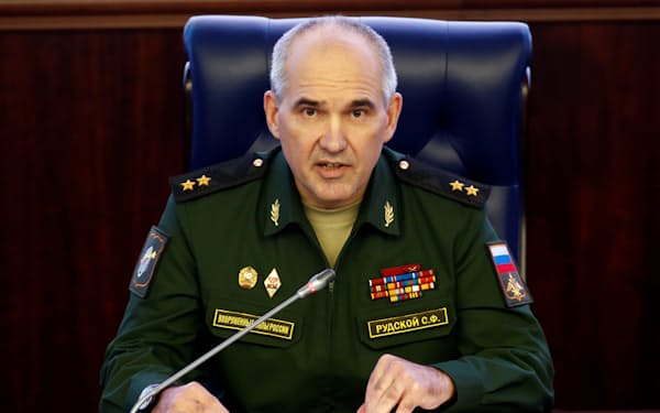 ルドスコイ第１参謀次長（2016年9月、モスクワ）＝ロイター