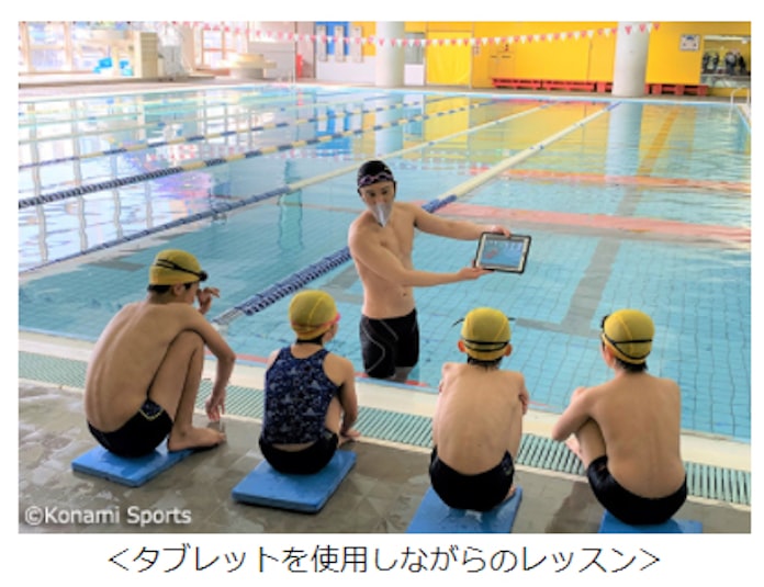 コナミスポーツ 運動塾スイミングスクールにて 運動塾デジタルノート の提供を開始 日本経済新聞 コナミスポーツ 運動塾スイミングスクールにて 運動塾デジタルノート の提供を開始 日本経済新聞