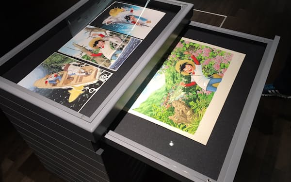 横手市増田まんが美術館は漫画の原画を保存している＝同館提供