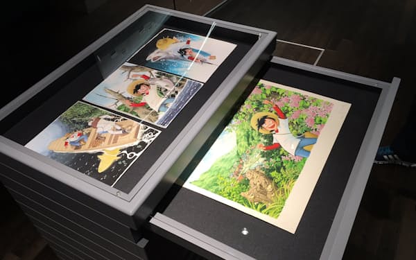 横手市増田まんが美術館は漫画の原画を保存している=同館提供
