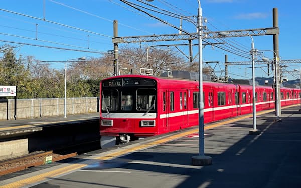 京浜急行電鉄は久里浜線を一部減便する（神奈川県三浦市）