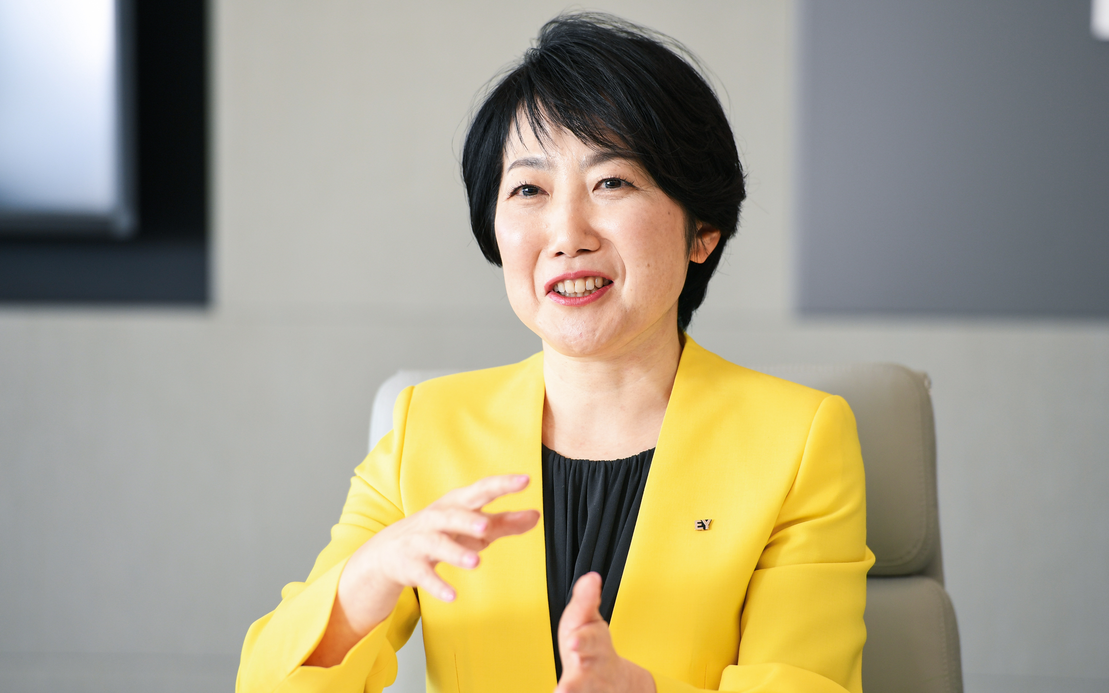 EY新日本監査法人理事長 片倉正美氏