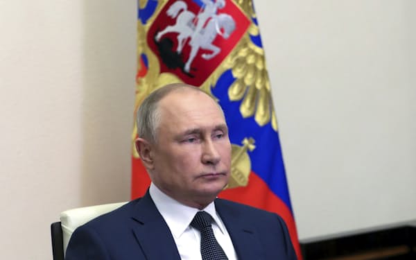 プーチン氏はウクライナとの首脳会談に前向きな姿勢を示さなかったとみられる（１日）＝スプートニク・ＡＰ
