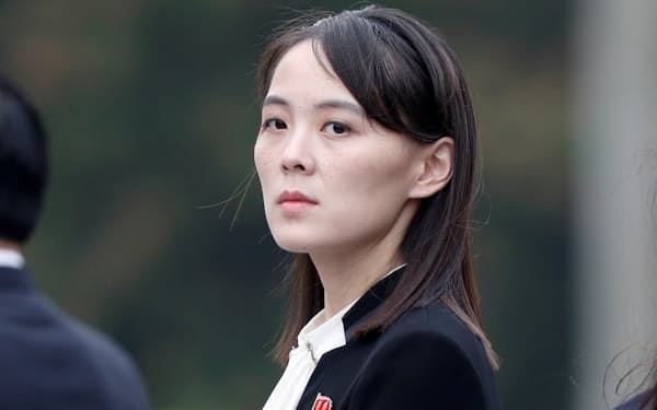 北朝鮮の金与正朝鮮労働党副部長＝ロイター