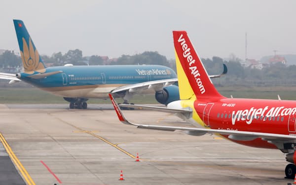 ベトナム航空なども航空貨物事業に注力している＝ロイター