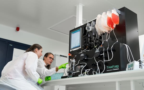 「ツリーフロッグセラピューティクス」は細胞治療用の細胞量産装置を手がける