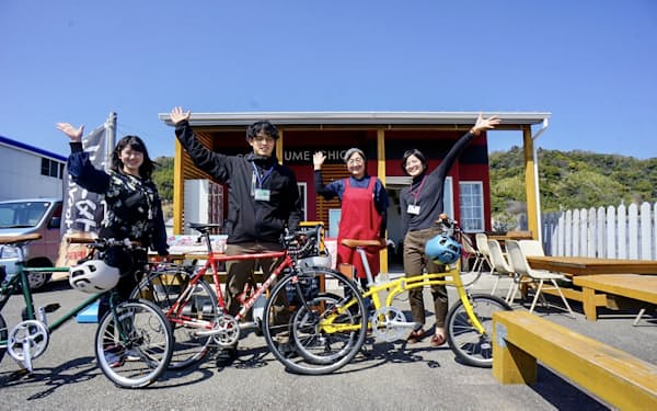 サイクルツーリズム振興企画「しずチャリTouring」では静岡市の観光スポットや休憩所「自転車の駅」などが紹介される