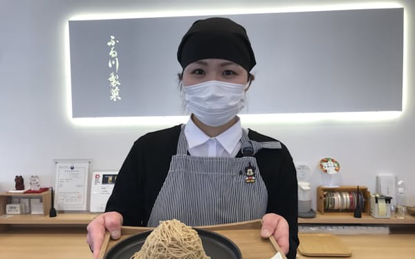 ふる川製菓は「和菓子屋ならではのモンブラン」を提供する（茨城県笠間市）