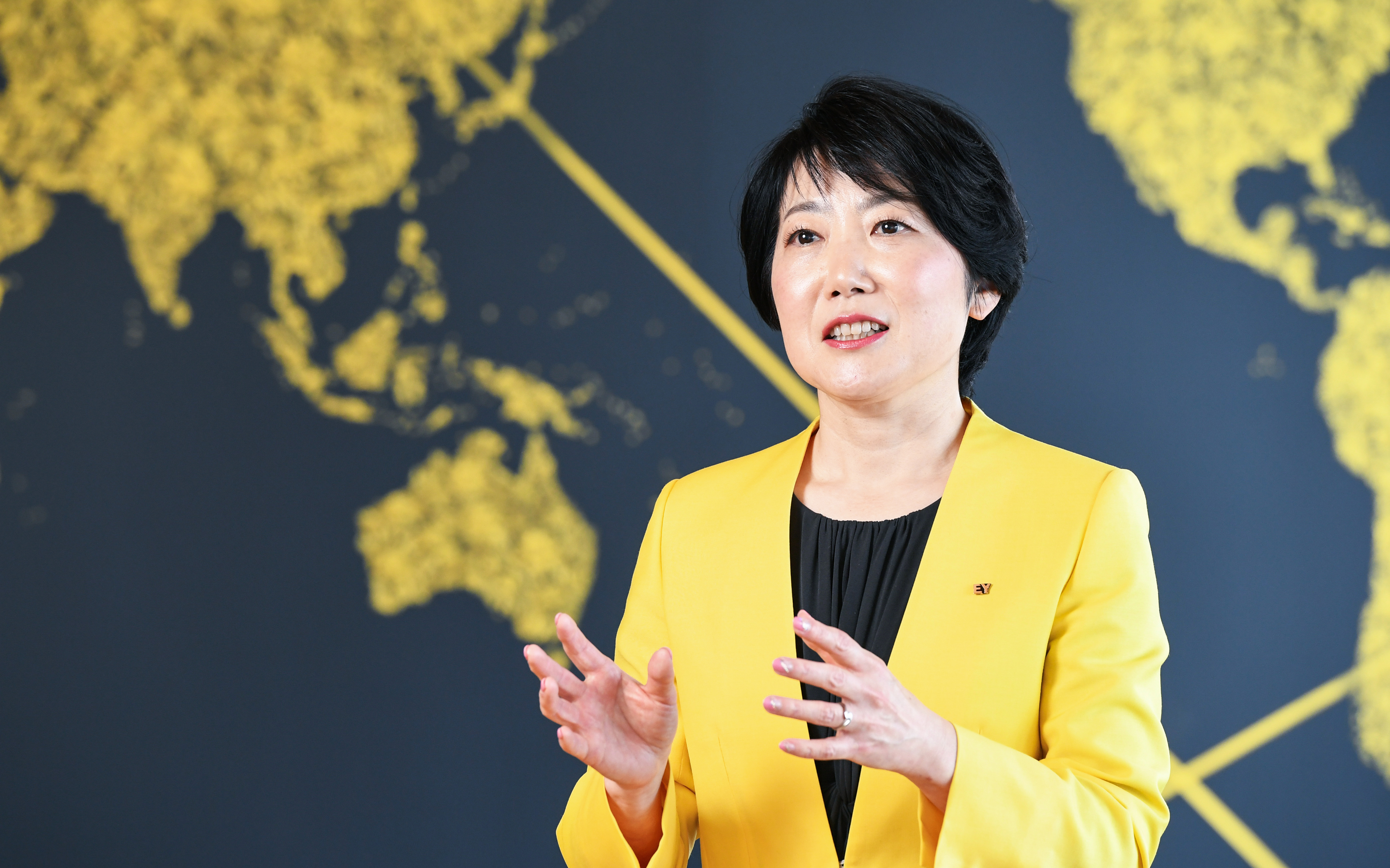 EY新日本監査法人理事長 片倉正美氏