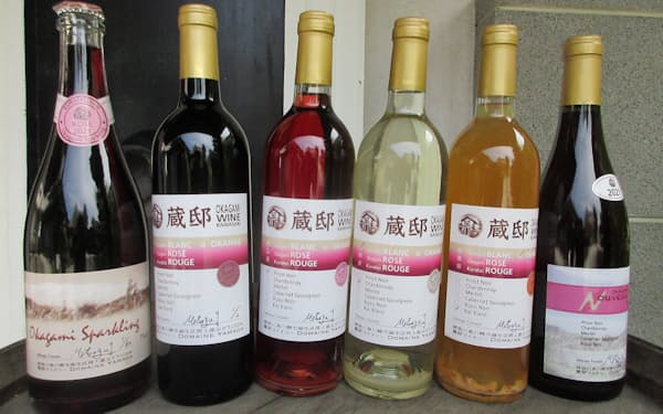 蔵邸ワインは6種類ある