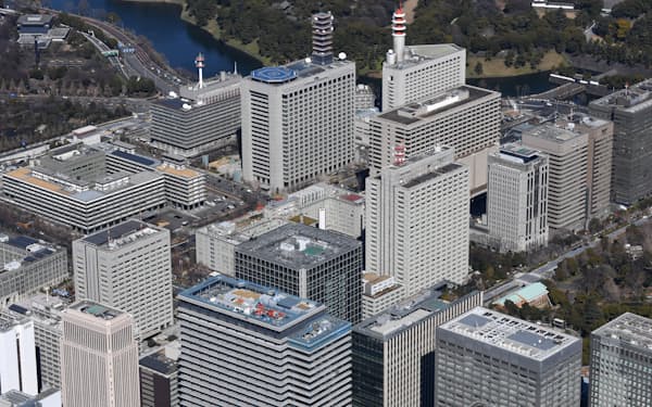 霞が関の官庁街