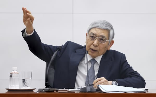 「緩和を粘り強く続ける」姿勢の黒田東彦日銀総裁