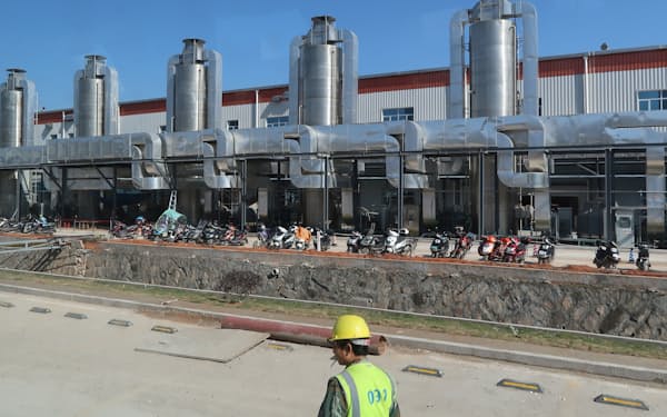 インドネシアで新設する電池工場はＣＡＴＬにとって中国外で２件目となる（中国・寧徳市の同社工場）＝ロイター