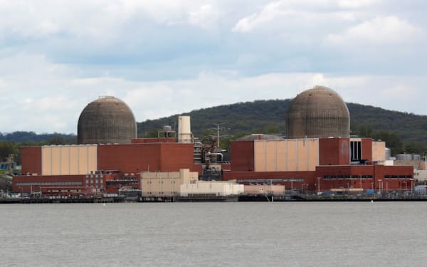 2021年４月に廃炉となったニューヨーク州のインディアン・ポイント原子力発電所＝ロイター