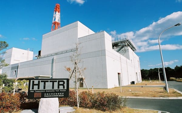 茨城県大洗町の高温工学試験研究炉（HTTR）に水  素プラントを接続する