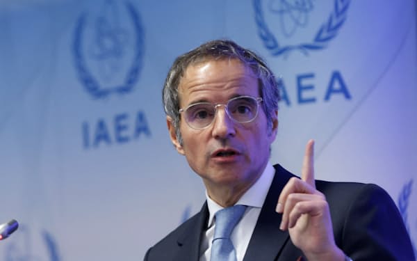 IAEAのグロッシ事務局長（３月）＝ロイター
