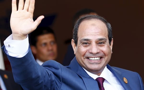エジプトのシシ大統領=ロイター