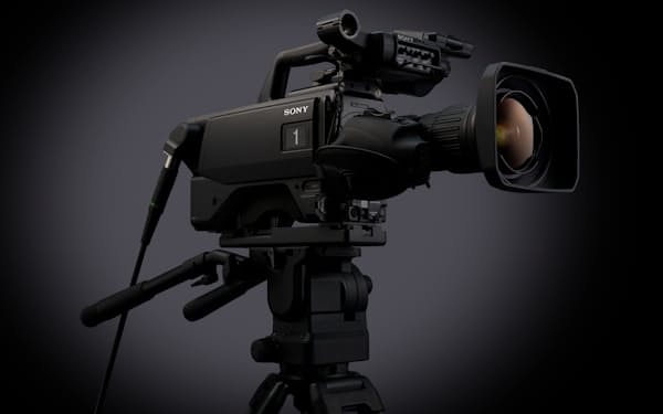 ソニーが出展したポータブルカメラの新製品「HDC-3200」