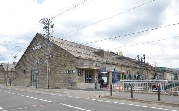 小樽芸術村で新たに完成した「西洋美術館」（27日、北海道小樽市）