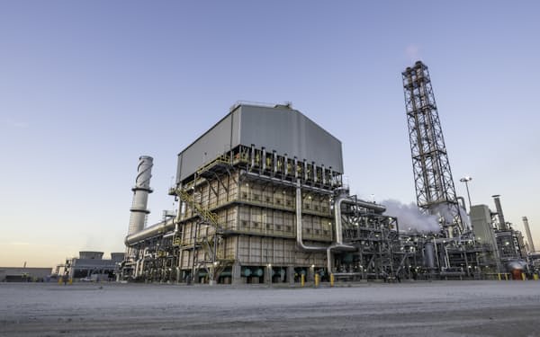 三井物産と米CFインダストリーズ・ホールディングスは燃料アンモニアの製造販売で連携する（ルイジアナ州のCFI社の工場）