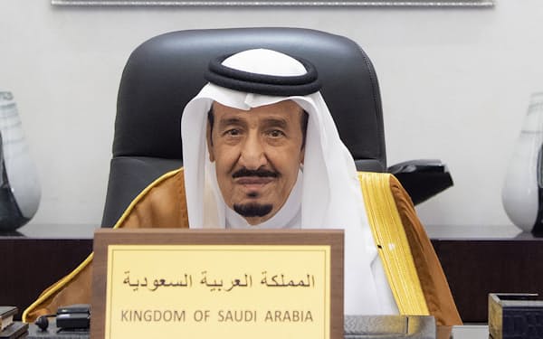 サウジアラビアの国営通信は同国のサルマン国王が検査入院したと伝えた＝ＡＰ
