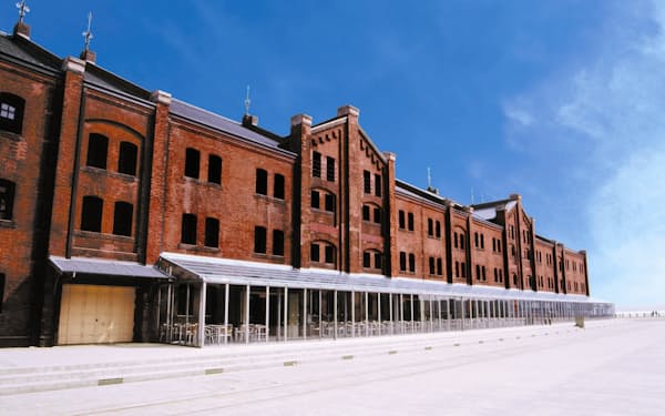 横浜赤レンガ倉庫は館内の改修のため今冬まで一時休館する