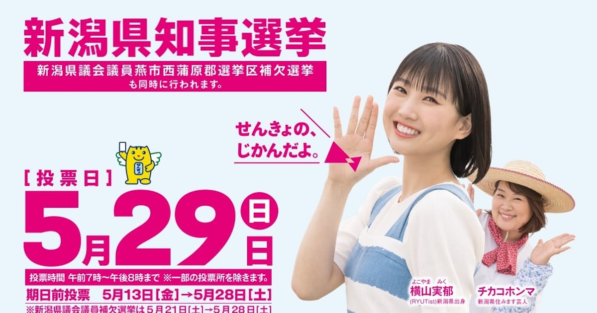 新潟県が県知事選特設サイト 候補者情報など公開 日本経済新聞 新潟県が県知事選特設サイト 候補者情報など公開 日本経済新聞