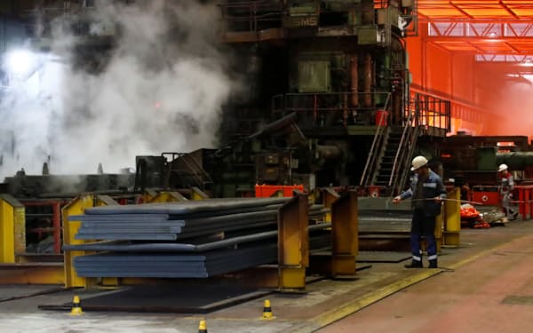 独鉄鋼業界の賃上げ状況は、他の欧州各国にも影響が及びそうだ＝ロイター