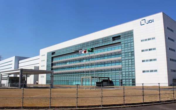 JDIは東浦工場の生産を23年3月に終了する（愛知県東浦町、16年3月撮影）