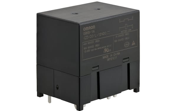 家庭用蓄電システム向け高容量直流リレー「G9KB」(出所:オムロン)