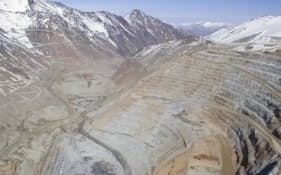 銅価格の上昇が収益を押し上げ、チリの銅鉱山からの配当金も増えた（三菱マテリアルが権益を持つロス・ペランブレス鉱山）