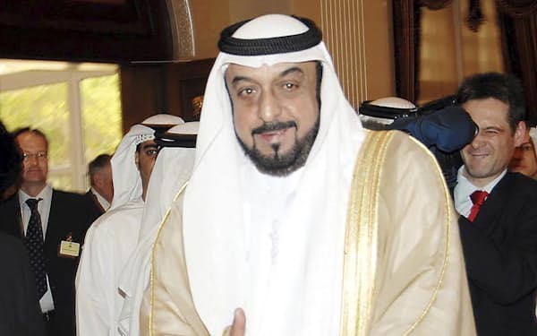 UAE政府は13日、同国のハリファ大統領が死去したと発表した=AP