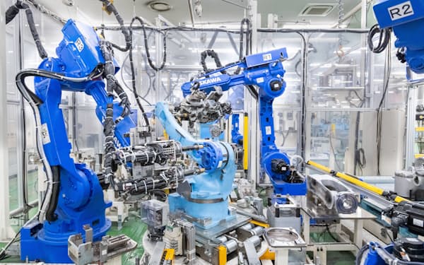 ロボット部材における金属から樹脂への代替需要を見込む