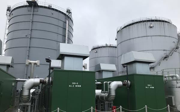 中川水循環センターはバイオガスを使った発電設備も備える（埼玉県三郷市）